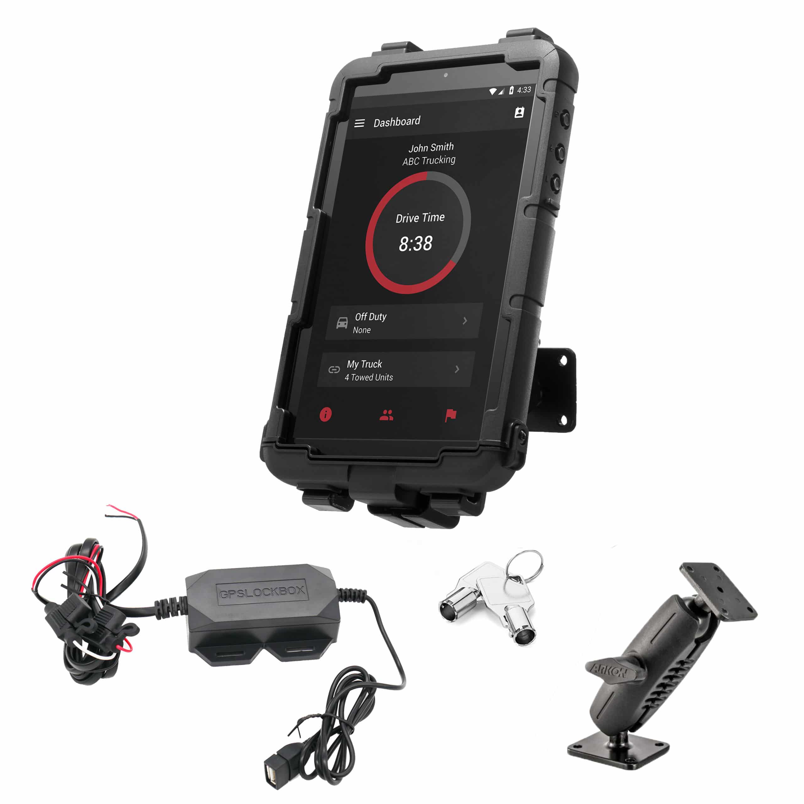 Flex Vehicle Mount Kit for Samsung Galaxy Tab A7 Lite 2021 8.7” Tablet