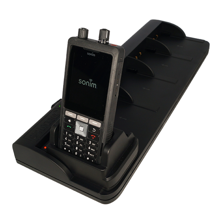5-Bay Charging Dock Base w/ 5 Charging Units for Sonim XP5